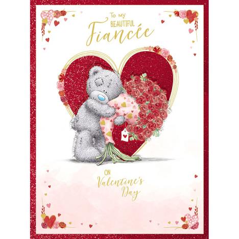 Beautiful Fiancee Large Me to You Bear Valentine's Day Card £2.39